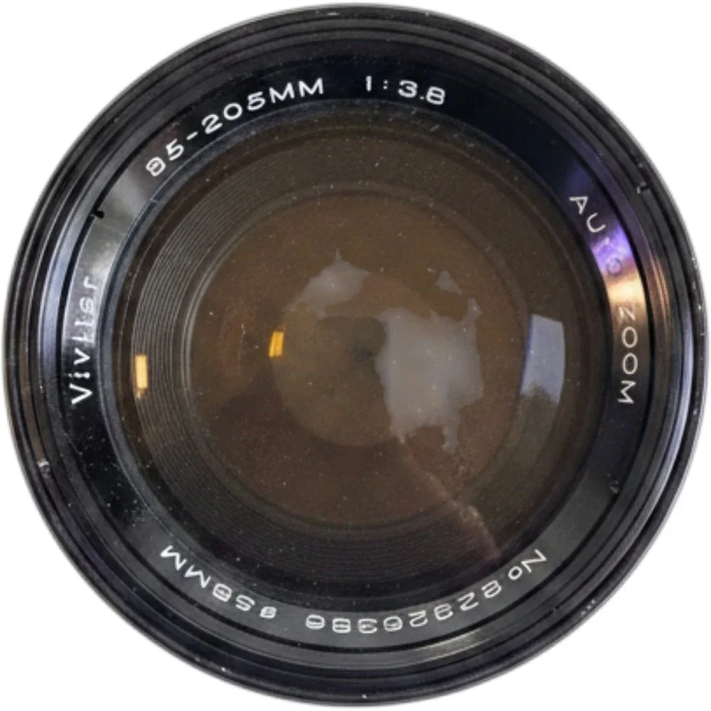 Vivitar 85-205mm f3.8 Auto Zoom Lens for Film Cameras 58mm Filter No. 2236386